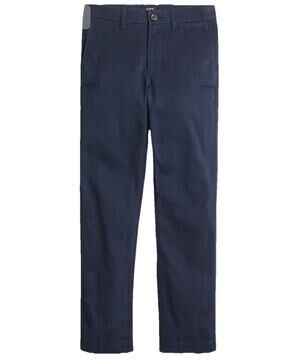 J. Crew Navy Blue High-Rise Girlfriend Chino Pants Plus Size 24 Style AD156